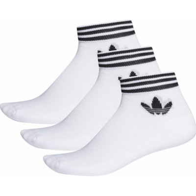 adidas Originals Trefoil Ank Sck HC bílé černé – Zboží Mobilmania