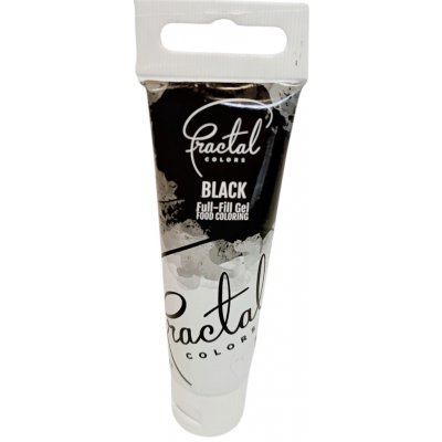 Fractal Black gelová barva 30 g – Zboží Dáma