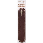 Kříž - kožená záložka do knihy – Hledejceny.cz