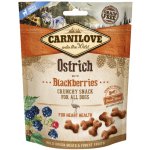 Carnilove Dog Crunchy Snack Ostrich with Blackberries 200 g – Zboží Mobilmania
