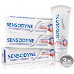 Sensodyne Sensitivity&Gum Whitening zubní pasta 3 x 75 ml – Hledejceny.cz