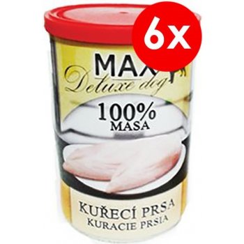 Max Deluxe kuřecí prsa bez kosti 6 x 400 g