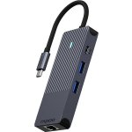 Rapoo UCM-2004 8-in-1 USB-C Multiport Adapter – Hledejceny.cz