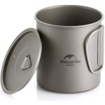 Naturehike titanový hrneček s pokličkou 450ml – Zboží Dáma