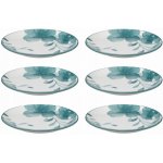 Secret de Gourmet Porcelánové dezertní talíře LILY 19 cm vícebarevný 6 ks – Zboží Dáma