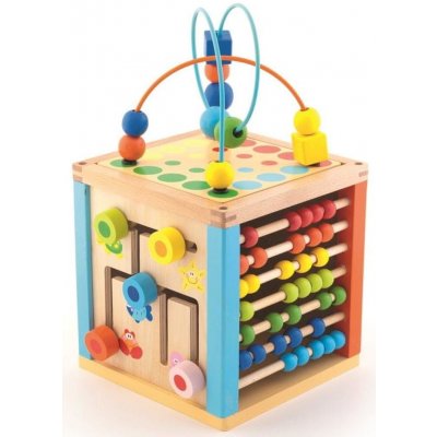 Wooden Toys edukační kostka