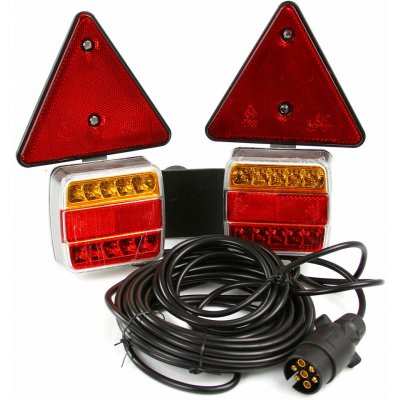 Sada LED světel pro přívěsy s magnetem a odrazkami 14701 – Hledejceny.cz