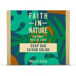 Faith in Nature rostlinné tuhé mýdlo s BIO kokosovým olejem 100 g – Zbozi.Blesk.cz