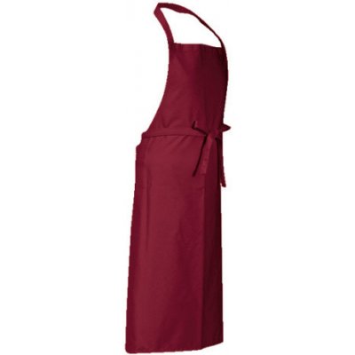 Workwear Verona Dlouhá pracovní zástěra s laclem 00130-01 Regency Red – Hledejceny.cz