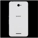 Náhradní kryt na mobilní telefon Kryt Sony E2105 Xperia E4 Zadní bílý