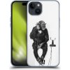 Pouzdro a kryt na mobilní telefon Apple Pouzdro Head Case Apple iPhone 15 Plus OPIČÁK S TELEFONEM