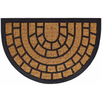 Trade Concept Kokos + guma oblouk půlkruh hnědá 40x60 cm – Zboží Dáma