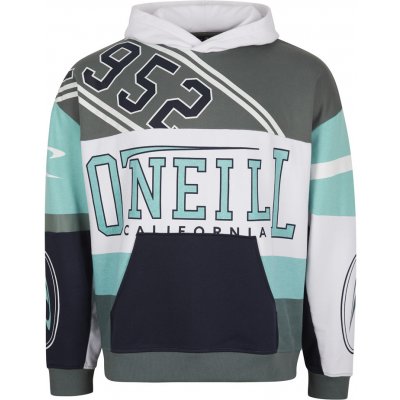 O'NEILL COLLEGIATE PROGRESSIVE HOODIE 2750043-45032 Tyrkysový – Zboží Mobilmania