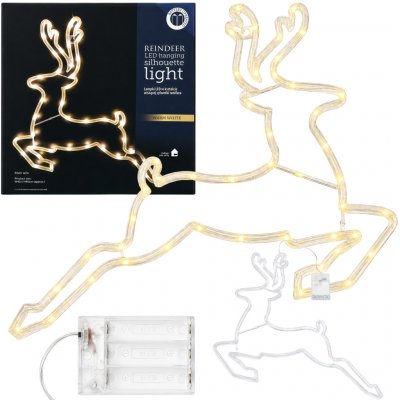 Jipos Tools Svítící vánoční sob 43 LED teplá bílá R2757 JIPOS – Hledejceny.cz