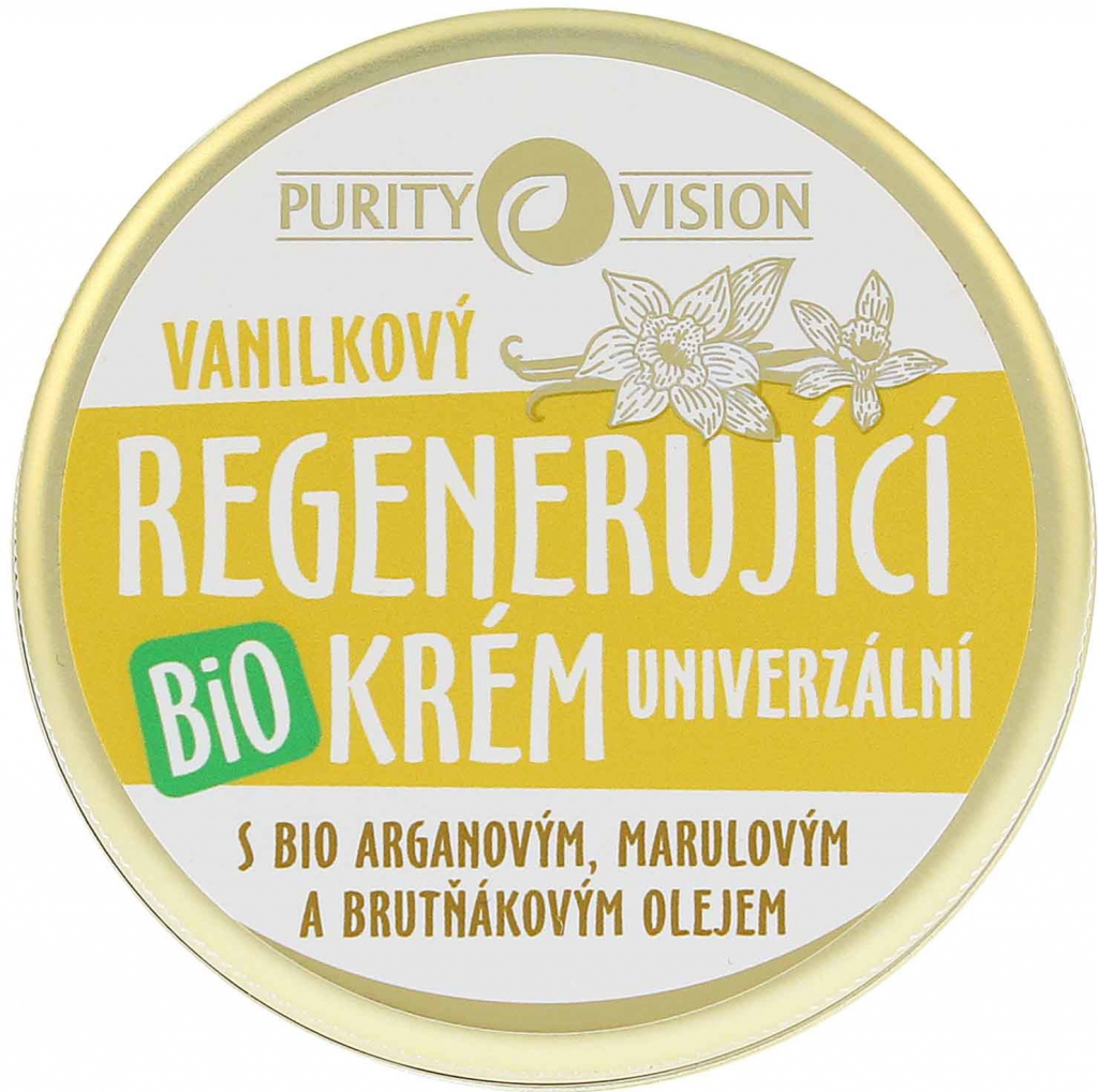 Purity Vision Vanilkový regenerující krém univerzální BIO 70 ml