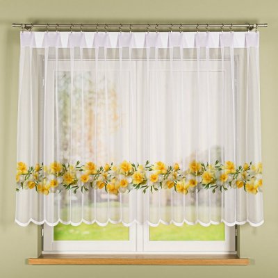 Záclona Narcisy bez obšití 115 – Hledejceny.cz