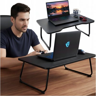 STOLEK POD NOTEBOOK POČÍTAČ DO POSTELE SKLÁDACÍ STABILNÍ KARBONOVÝ NA SNÍDANI – Hledejceny.cz