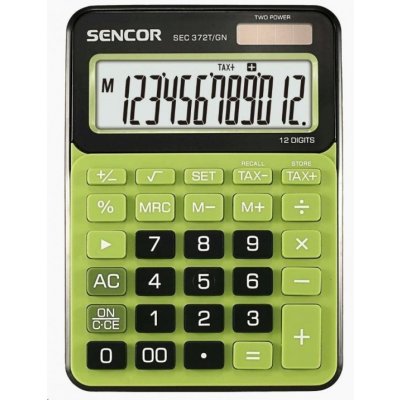 Sencor Kalkulačka Sencor - zelená - SEC 372T/GN