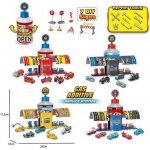 Alltoys Servisní stanice Car Wax pro auta Stavební stroje – Zboží Dáma