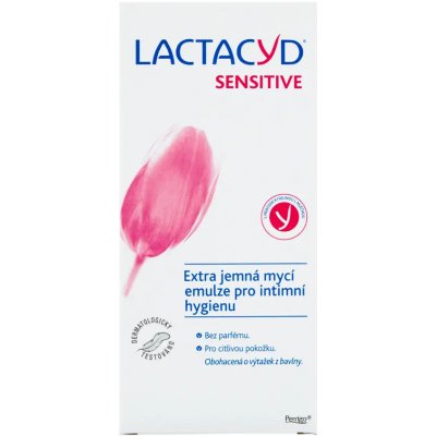 Lactacyd Jemná mycí emulze pro intimní hygienu Sensitive extra 200 ml – Zboží Dáma
