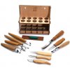 Pracovní nůž BeaverCraft řezbářská sada Universal Woodcarving Set of 10 Tools