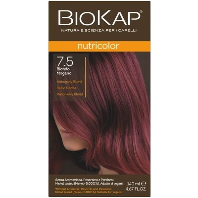 Biokap NutriColor barva na vlasy Mahagonový blond 7.5