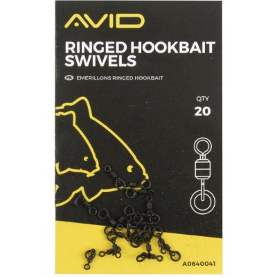 Avid Carp Obratlíky Ringed hookbait swivels – Zboží Dáma