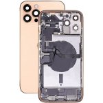Kryt Apple iPhone 12 Pro Max Zadní Housing s Malými Díly zlatý – Zboží Živě