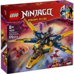 LEGO® NINJAGO® 71833 Ras, Arin a superbouřkové letadlo – Hledejceny.cz