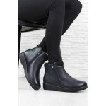 Prety zateplené kotníkové boty 8127-6BL – Zboží Dáma