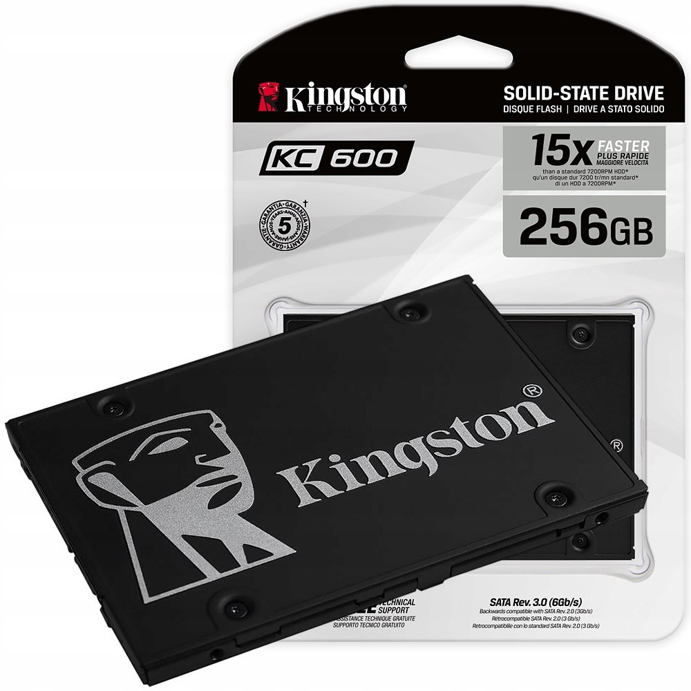 Kingston KC600 256GB, SKC600/256G od 604 Kč - Heureka.cz