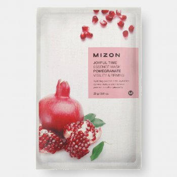 Mizon plátýnková 3D maska s granátovým jablkem Joyful Time Essence Mask Pomegranate 23 g