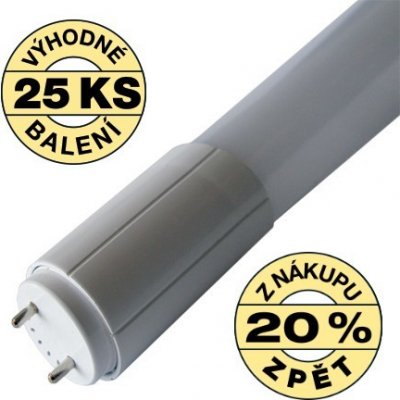 LED zářivka 120cm 18W studená bílá 6000K 2700lm, životnost 50 000 hodin, CENOVĚ VÝHODNÉ BALENÍ 25 ks – Hledejceny.cz