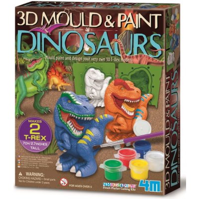 Mac Toys Výroba a malování 3D dinosauři – Zboží Mobilmania