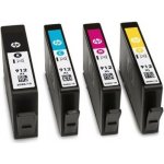 HP 912XL originální inkoustová kazeta černá, azurová, purpurová, žlutá 3YP34AE – Zboží Mobilmania
