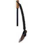 PKshop Křesadlo M s rukojetí BUK 35 mm paracordem a škrtadlem knife Barva paracordu hnědá – Sleviste.cz