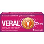 VERAL POR 25MG TBL ENT 30 – Sleviste.cz