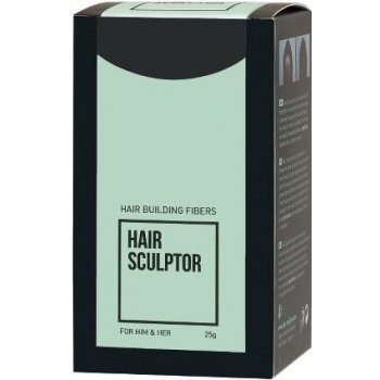 Sibel Hair Building Fibers černá pudr pro zakrytí řídnoucích vlasů 25 g