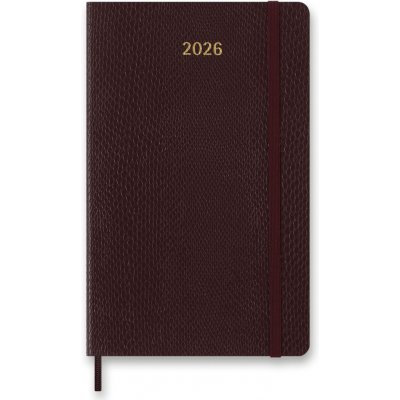 Moleskine Precious & Ethical A5 týdenní 2026 vínový – Zboží Mobilmania
