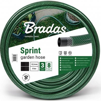 Bradas Sprint neprůhledná zelená BRWFS3/450 3/4" 50m – Sleviste.cz