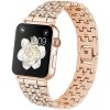 Řemínek k chytrým hodinkám Worryfree Diamond Blocks Apple 42/44/45mm, Gold VLS1-2-ARGLD45