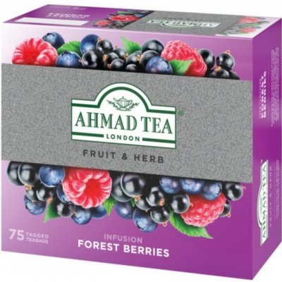 Ahmad Tea Fruit & Herb Infusion FOREST BERRIES 75 x 1,8 g – Zbozi.Blesk.cz