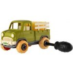 Teddies Auto nákladní šroubovací plast 14cm se šroubovákem na volný chod v krabičce 19x12x9cm – Zboží Dáma