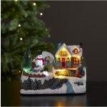 Star Trading Vánoční dekorace Winterville 7 LED pohyblivá svítící hrající – Hledejceny.cz