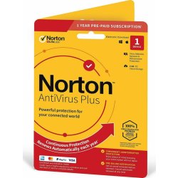 Norton Antivirus Plus 1 lic. 1 (rok)