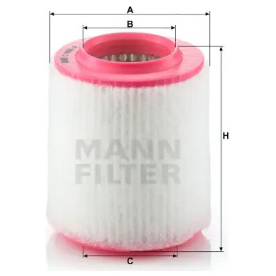 MANN FILTER Vzduchový filtr C 1652/2 – Hledejceny.cz