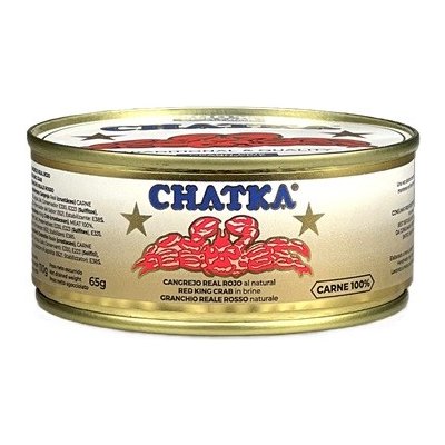 Chatka Maso Kamčatského kraba 100% kousky z těla 110 g – Zboží Dáma