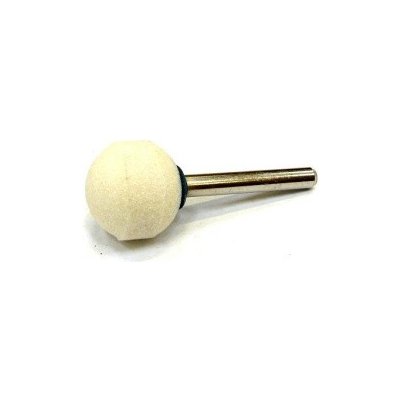 Tyrolit 33151-1651 98BA 80 M 7 V Brousící Tělísko kulové se stopkou umělý korund bílý 16 x 6 mm – HobbyKompas.cz