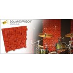 Jocavi Squarydiffusor Barva lakování: Černá Velikost panelu: 90x30cm