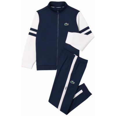 Lacoste Kids Tennis Sportsuit navy blue/white – Zboží Mobilmania